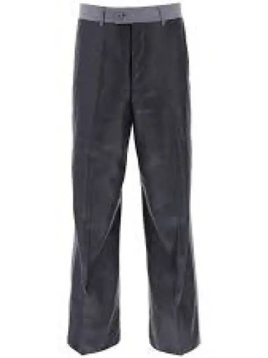 Technical Canvas Loose Straight Pants Deep Grey - DIOR - BALAAN 2