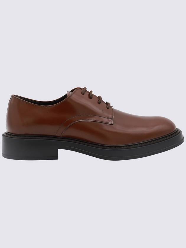 Lace-Up Leather Derby Brown - TOD'S - BALAAN 2