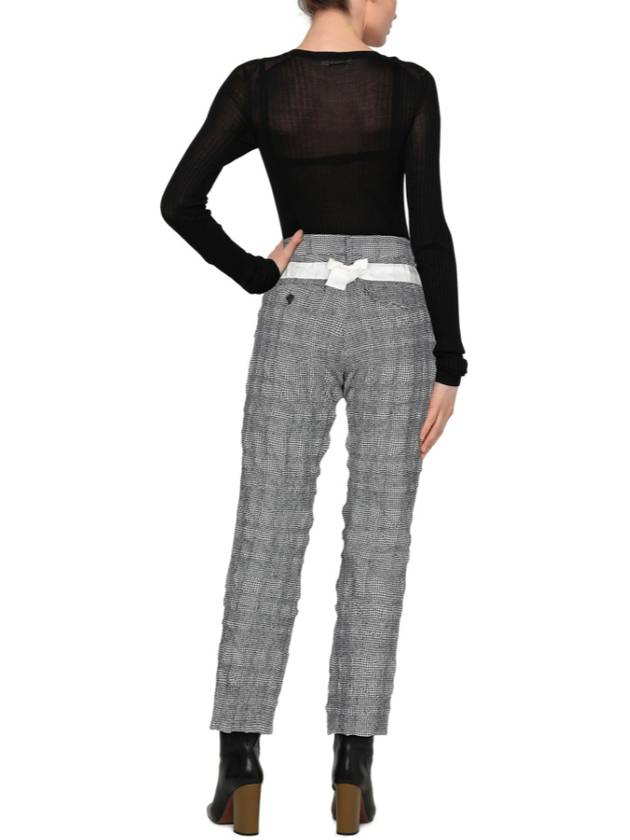 high rise houndstooth trousers - UNDERCOVER - BALAAN 7