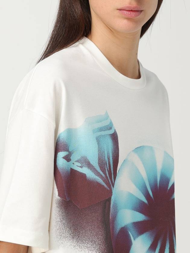 T-shirt Jil Sander in cotone con stampa - JIL SANDER - BALAAN 5