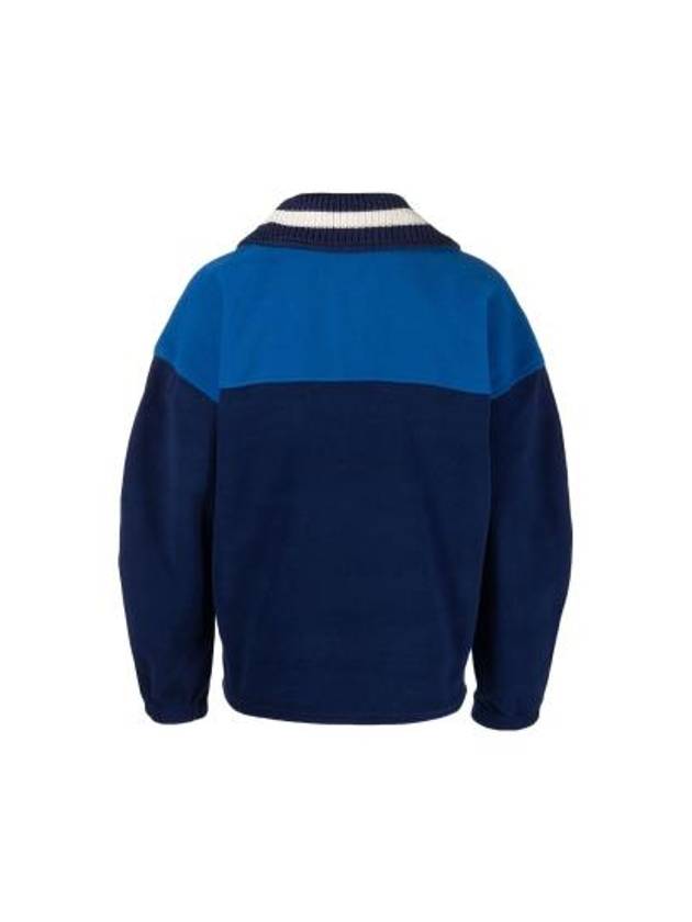 Mameth Fleece Sweatshirt Blue - ISABEL MARANT - BALAAN 3