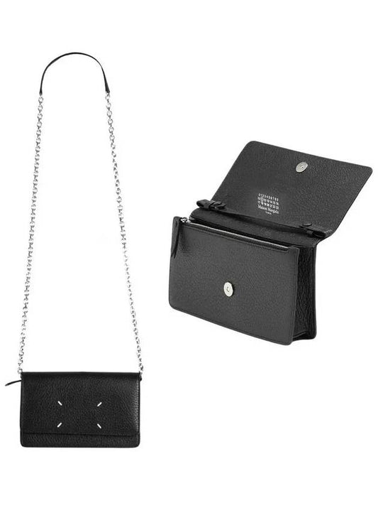 Stitch Large Chain Long Wallet Black - MAISON MARGIELA - BALAAN 2