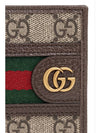 Ophidia GG Supreme Canvas Bifold Half Wallet Beige - GUCCI - BALAAN 5