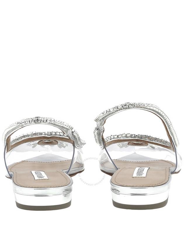 Aquazzura Ladies Seduction Crystal Slingback Flats, Brand Size 36 ( US Size 6 ) - AQUAZZURA - BALAAN 3