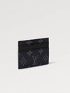 Monogram Eclipse Double Card Wallet Black - LOUIS VUITTON - BALAAN 3