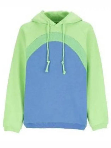 Rainbow Hoodie Knit Blue 07T023 Hooded Sweatshirt 938696 - ERL - BALAAN 1