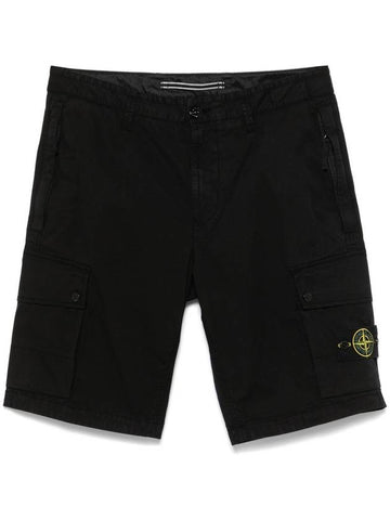 Stone Island Shorts Black - STONE ISLAND - BALAAN 1