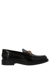 Horsebit Chain Leather Loafer Black - TOD'S - BALAAN 2