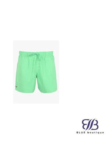 Men's Light Quick Dry Swim Shorts Green - LACOSTE - BALAAN 1