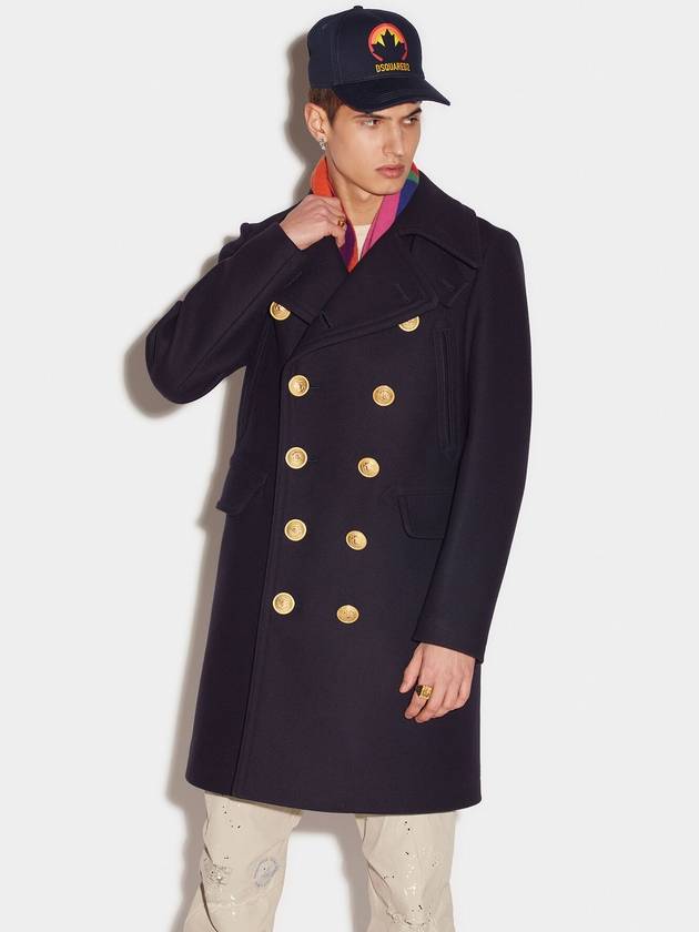 Men s Double Coat Black S74AA0263S53003 900 - DSQUARED2 - BALAAN 8