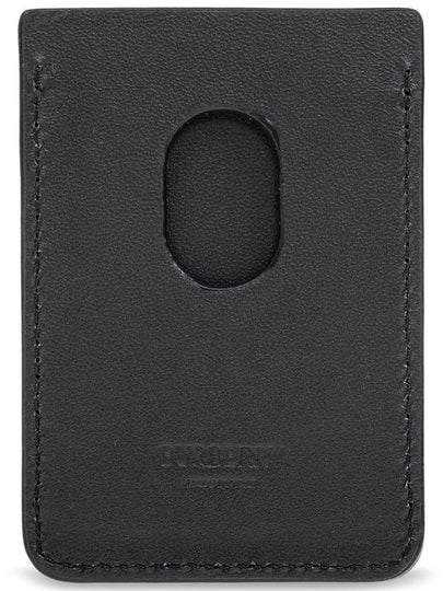 Burberry Magnetic Card Case, Men's, Brown - BURBERRY - BALAAN 2