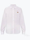 Fox Head Long Sleeve Shirt White - MAISON KITSUNE - BALAAN 2