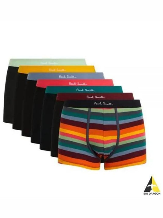 Artist Striped Cotton Briefs 7 Pack - PAUL SMITH - BALAAN 2