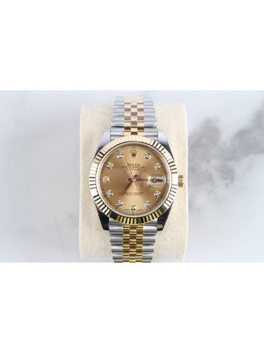 Rolex Datejust 41 Champagne Edition 10P Combi 22 Years - ROLEX - BALAAN 1