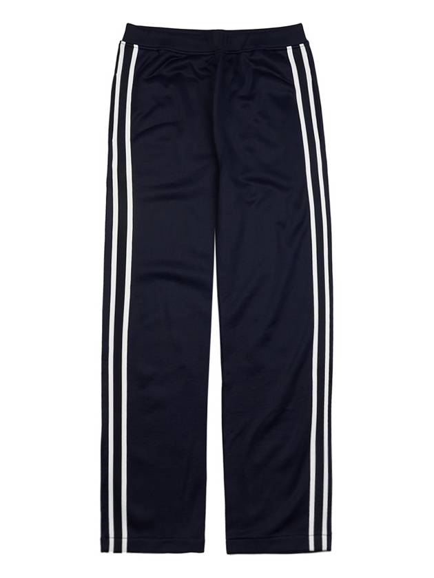 Shiny Technical Fleece Track Pants Nautic Blue - AMI - BALAAN 11