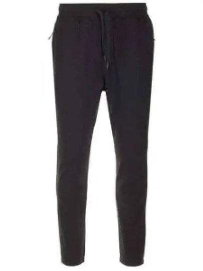 Metropolis Stretch Fleece Track Pants Black - CP COMPANY - BALAAN 2