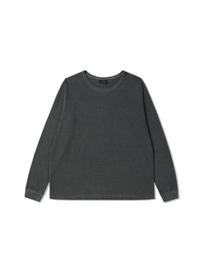 Washed Long Sleeve T-Shirt Grey - VAEKCIE - BALAAN 2