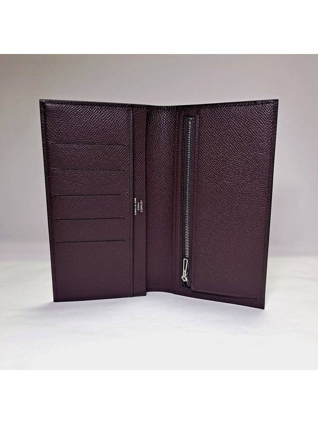 Men's leather long wallet HO84356CKAB - HERMES - BALAAN 2