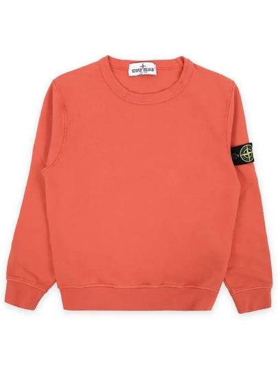 Kids Stone Island Pullover Sweatshirt 801661340 V0037 ORANGE - STONE ISLAND - BALAAN 2