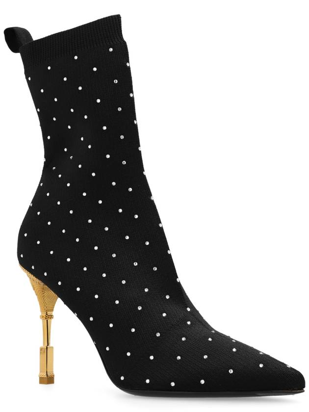 Moneta crystal-embellished ankle boots BN1TA855TKKD - BALMAIN - BALAAN 5