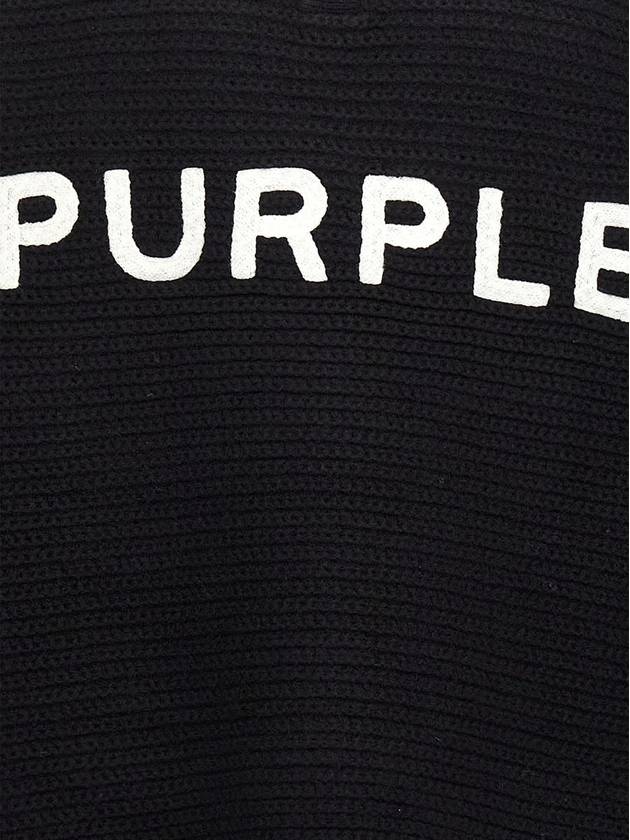 Purple Brand Logo Embroidery Sweater - PURPLE BRAND - BALAAN 5