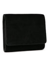 Tri-fold Compact Half Wallet Black - A.P.C. - BALAAN 1