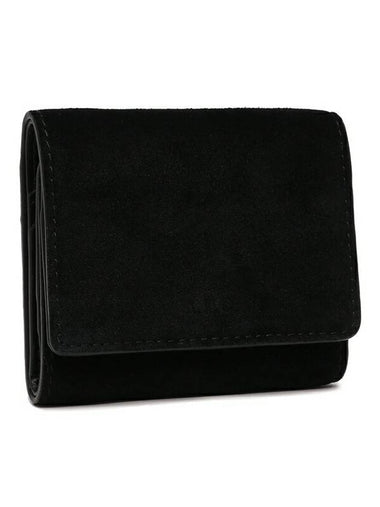 Tri-fold Compact Half Wallet Black - A.P.C. - BALAAN 1