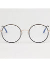 Eyewear Round Metal Eyeglasses Black - TOM FORD - BALAAN 4