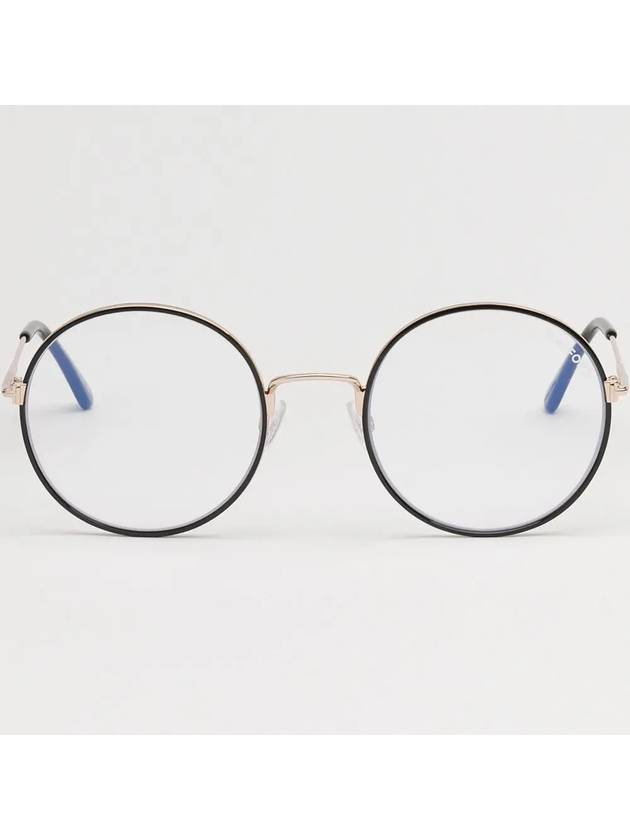 Eyewear Round Metal Eyeglasses Black - TOM FORD - BALAAN 4