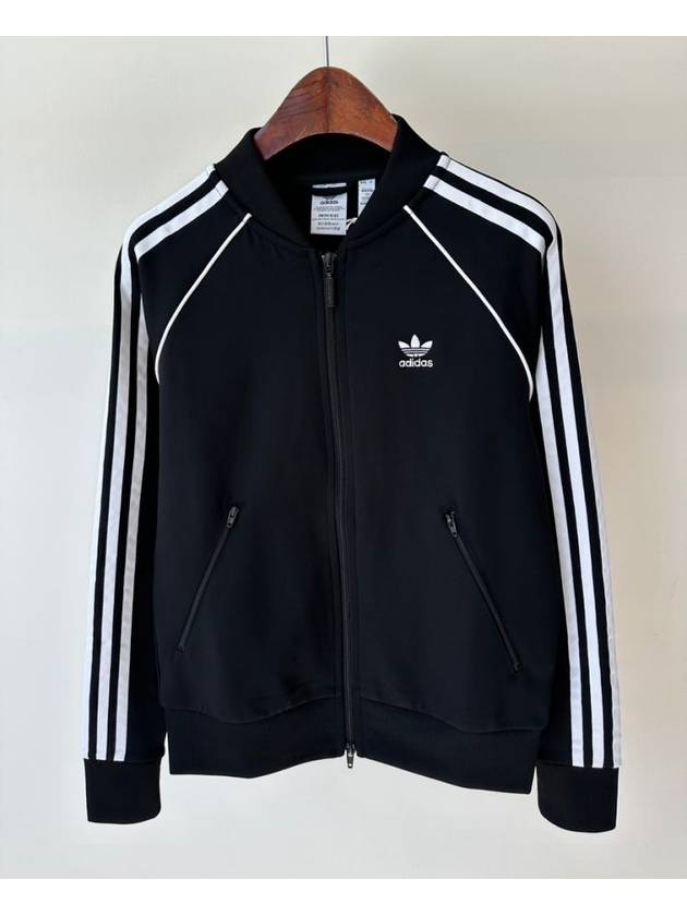 Jersey Track Jacket GD2374 Black WOMENS XS - ADIDAS - BALAAN 1