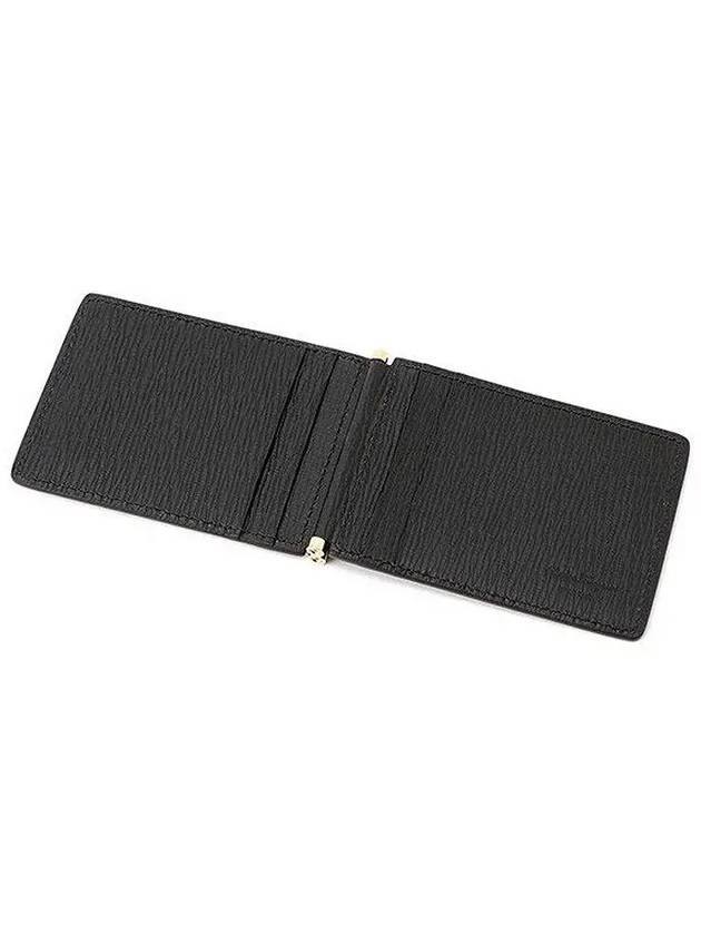 Gancini Credit Card Wallet Black - SALVATORE FERRAGAMO - BALAAN 5