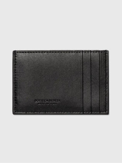 Bottega Veneta logo embroidered intrecchio leather card case - BOTTEGA VENETA - BALAAN 2