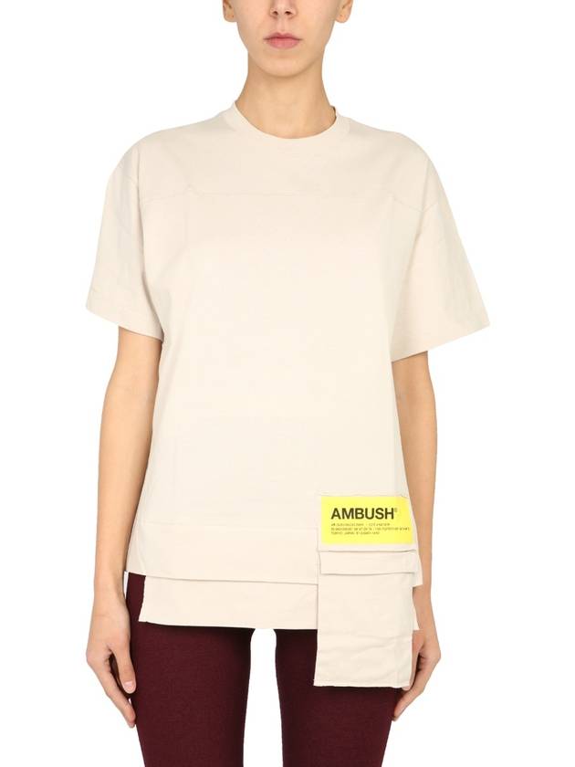 Crew Neck T-Shirt BMAA004F20JER0016100 B0040168310 - AMBUSH - BALAAN 2