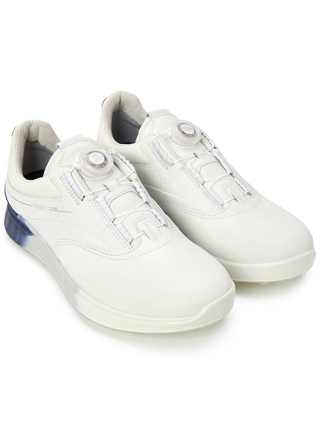 M Golf S Three Boa Spikeless White - ECCO - BALAAN 4