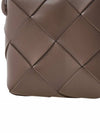 Cassette Intrecciato Mini Shoulder Bag Brown - BOTTEGA VENETA - BALAAN 7