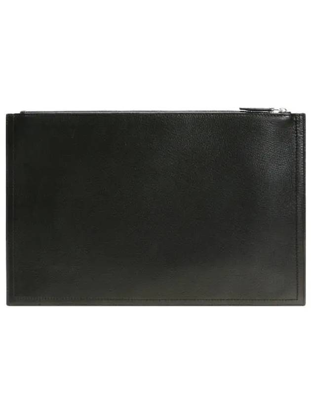 Antigona Large Leather Clutch Bag Black - GIVENCHY - BALAAN 4