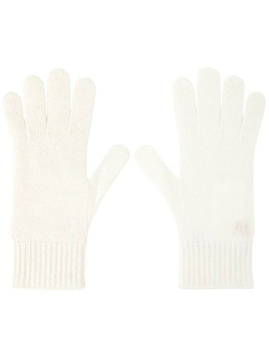 Lea Gloves White - MAX MARA - BALAAN 1