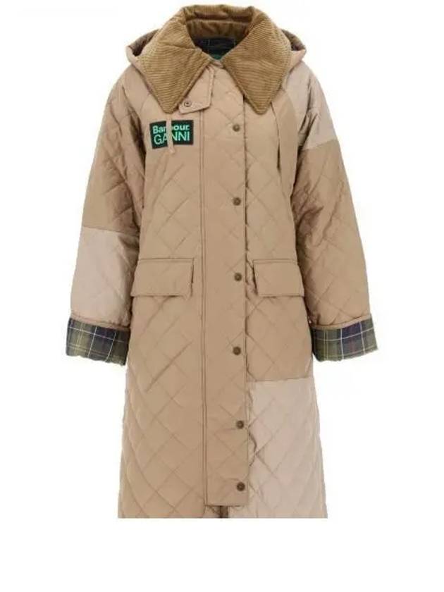 Burghley Quilted Padding Honey - BARBOUR - BALAAN 2