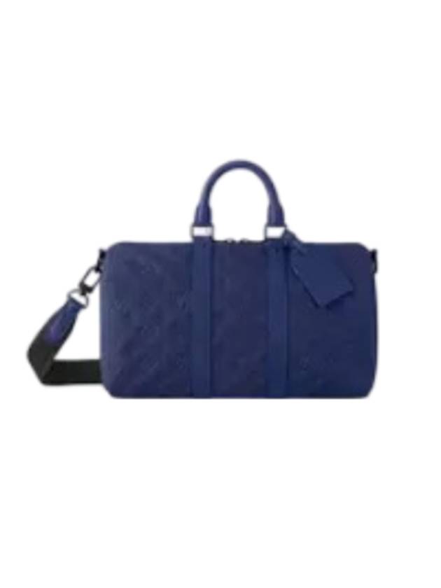 Keepall Bandouliere 35 Tote Bag Navy - LOUIS VUITTON - BALAAN 1