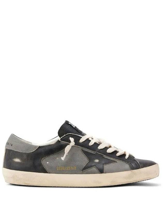 Superstar Low Top Sneakers Black Grey - GOLDEN GOOSE - BALAAN 2