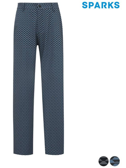 pattern straight fit long pants pants SO1MPA003 - SPARKS - BALAAN 2