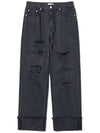 STRAIGHT ROLL UP PANTS : BLACK - BIG UNION - BALAAN 2