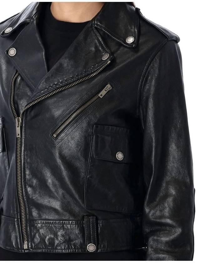 Nevada leather biker jacket - GOLDEN GOOSE - BALAAN 3