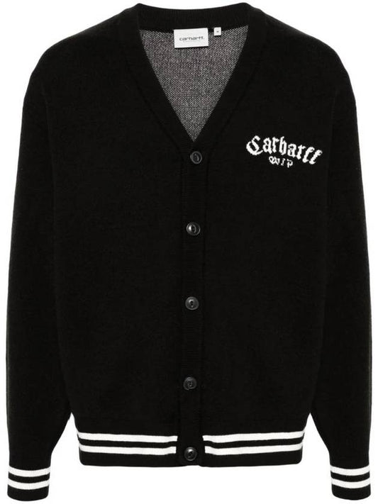 Onyx Button Up Cardigan Black - CARHARTT WIP - BALAAN 1