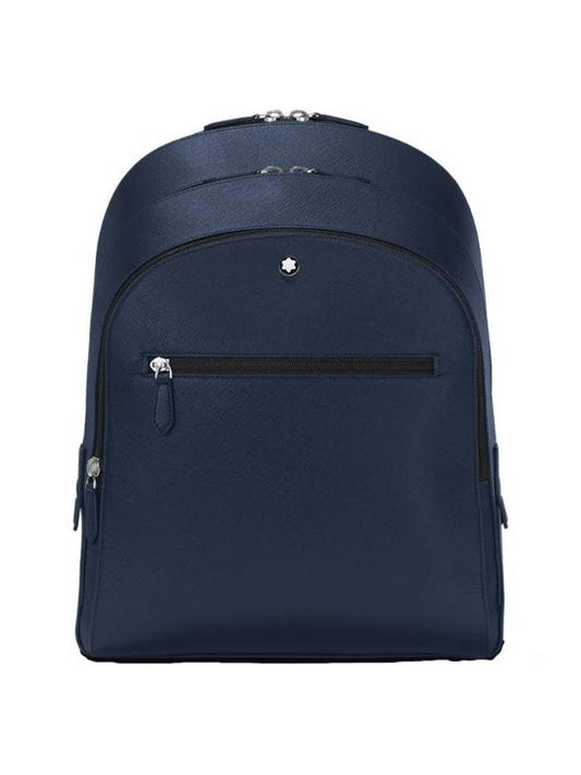 Sartorial Medium Backpack 3 Compartments Ink Blue 131716 - MONTBLANC - BALAAN 1