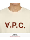 VPC Logo Crew Neck Sweatshirt Off White - A.P.C. - BALAAN 6