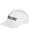 logo ball cap white - VERSACE - BALAAN 1