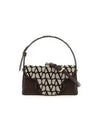 Toile Iconographe Shoulder Bag Black Beige - VALENTINO - BALAAN 2