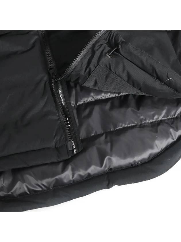 Lodge Down Hooded Padding Jacket Black - CANADA GOOSE - BALAAN 4