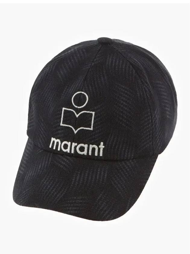 Tyron Logo Ball Cap Black - ISABEL MARANT - BALAAN 4